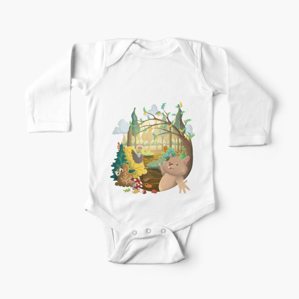 Item preview, Long Sleeve Baby One-Piece designed and sold by creaschon.