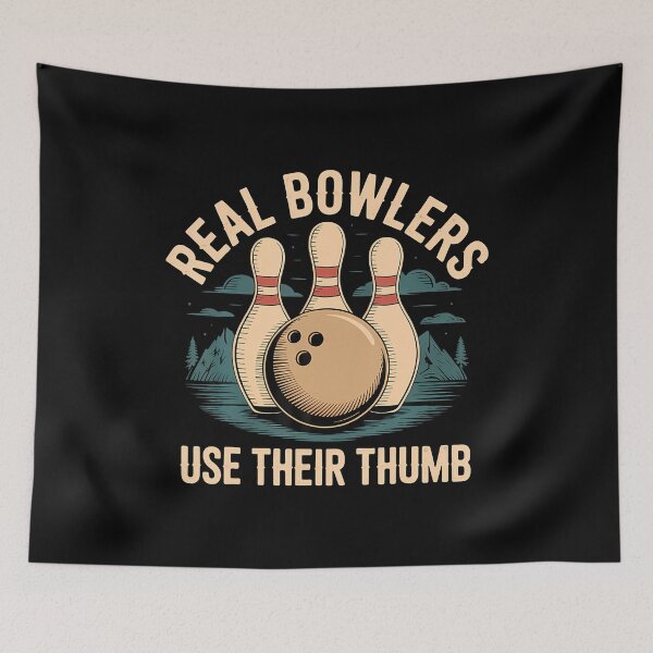 Item preview, Real Bowlers Use Their Thumb Bowling Technique - designed and sold by FloraVenita.