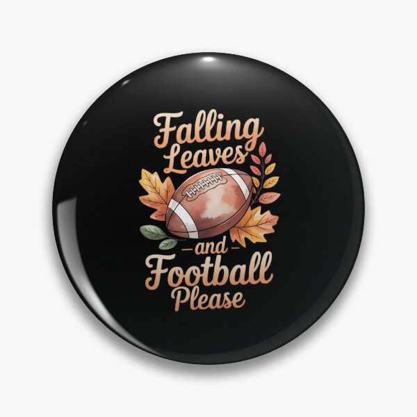 Item preview, Falling Leaves and Football Please - Autumn Fall designed and sold by NetoGalaxy.