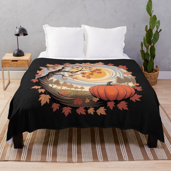 Item preview, Cottagecore Pumpkins Leaves Trees Fall Women's Graphic designed and sold by itsnothatweird.