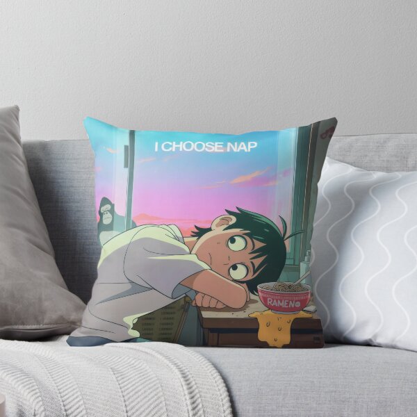 Item preview, I Choose Nap Ramen Desk Gorilla Sunset Design designed and sold by SplashTastic.