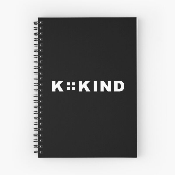 Artikelvorschau, KIND – Schwarz-Weiß-Streetwear-Typografie entworfen und verkauft von ColorNestStudio.