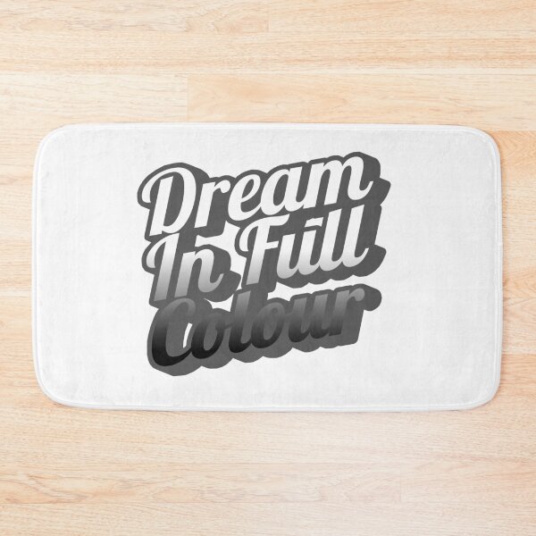 Item preview, Dream in Full Colour – Motivational Aesthetic Typography Design designed and sold by Uceepeace.