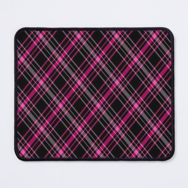 Item preview, Y2K Pink Punk Plaid – Scene & Emo Tartan Pattern designed and sold by bunnyreeaa.