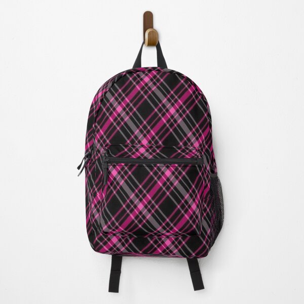 Item preview, Y2K Pink Punk Plaid – Scene & Emo Tartan Pattern designed and sold by bunnyreeaa.