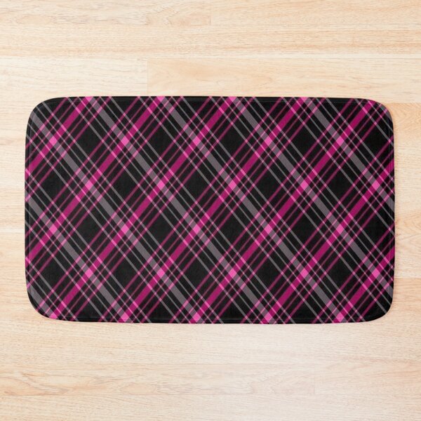 Item preview, Y2K Pink Punk Plaid – Scene & Emo Tartan Pattern designed and sold by bunnyreeaa.