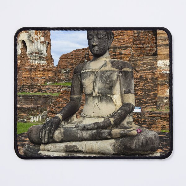 Item preview, Buddha statue in Ayutthaya designed and sold by pietrofoto.