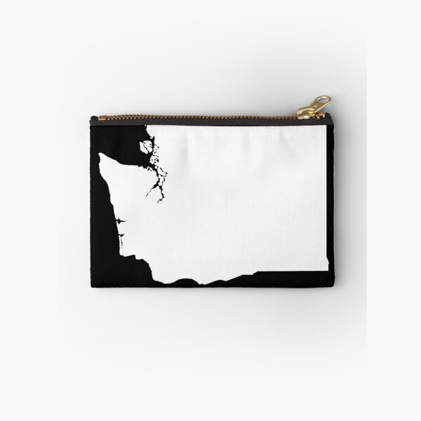Item preview, Washington Map Silhouette – Minimal White designed and sold by Paper Drip.