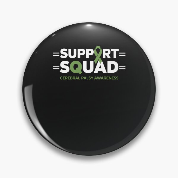 Item preview, CP Warrior Support Squad Cerebral Palsy Awareness designed and sold by itsnothatweird.