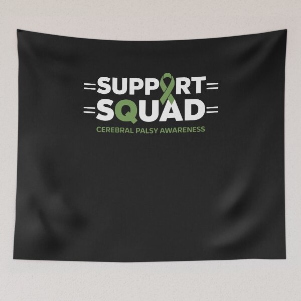 Item preview, CP Warrior Support Squad Cerebral Palsy Awareness designed and sold by itsnothatweird.