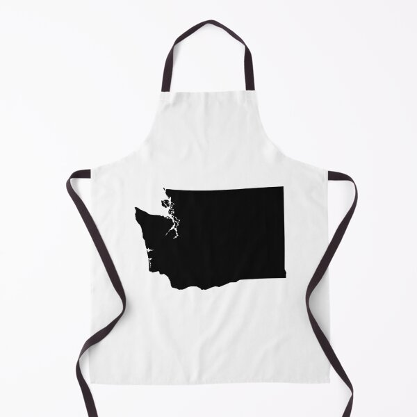 Item preview, Washington Map Silhouette – Minimal Black designed and sold by Paper Drip.
