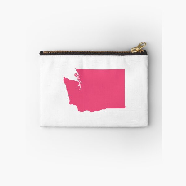 Item preview, Washington  Map Silhouette – Minimal Pink designed and sold by Paper Drip.