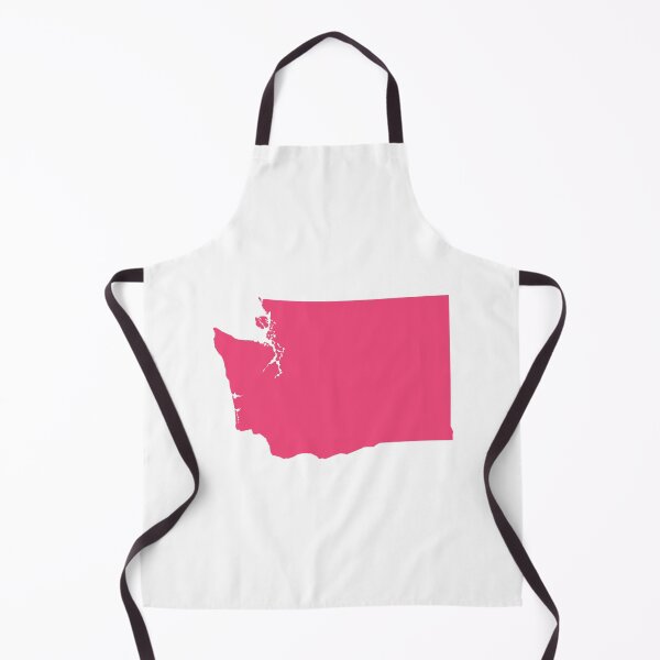 Item preview, Washington Map Silhouette – Minimal Pink designed and sold by Paper Drip.