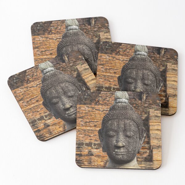 Item preview, Buddha head statue in Ayutthaya designed and sold by pietrofoto.