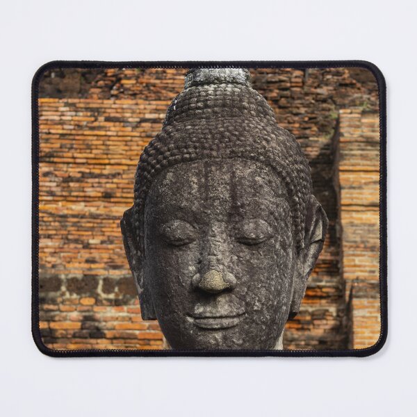 Item preview, Buddha head statue in Ayutthaya designed and sold by pietrofoto.