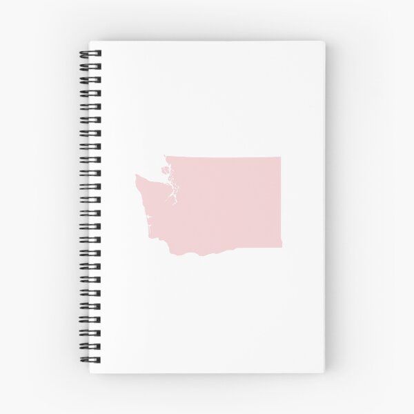 Item preview, Washington Map Silhouette – Minimal Pink designed and sold by Paper Drip.