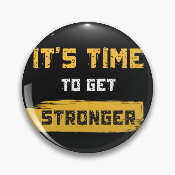 Item preview, Motivational Fitness Get Stronger Quote designed and sold by akshaywebdev.