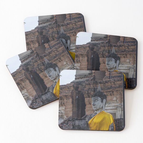 Item preview, Buddha statue in Ayutthaya designed and sold by pietrofoto.