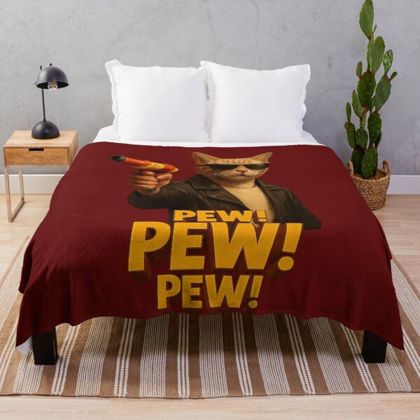 Item preview, Pew Pew Kitty designed and sold by Cats and Other Things.