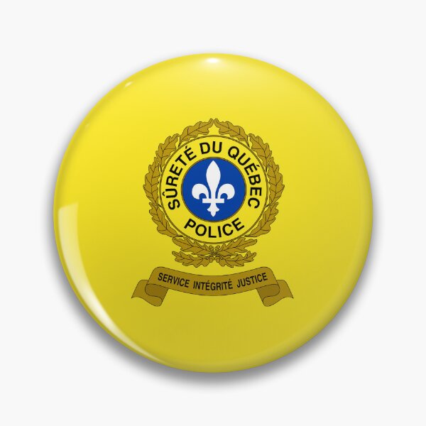 Item preview, Quebec Provincial Police flag designed and sold by rheyes.