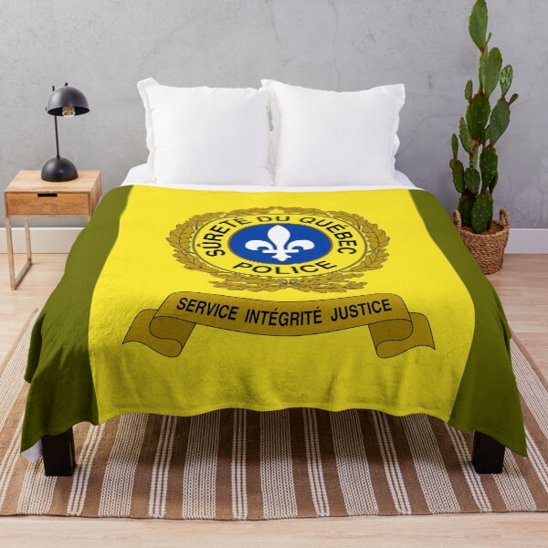 Item preview, Quebec Provincial Police flag designed and sold by rheyes.