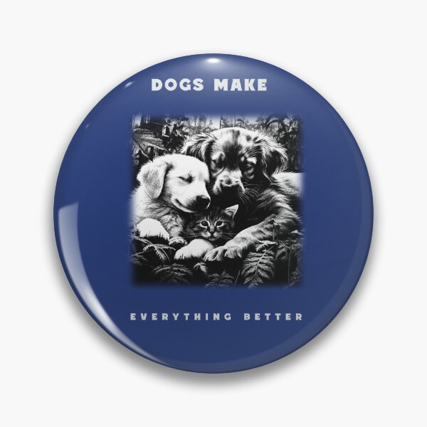 Item preview, Dogs Make Everything Better 6 dogs. designed and sold by "Vibe & Style Merch".