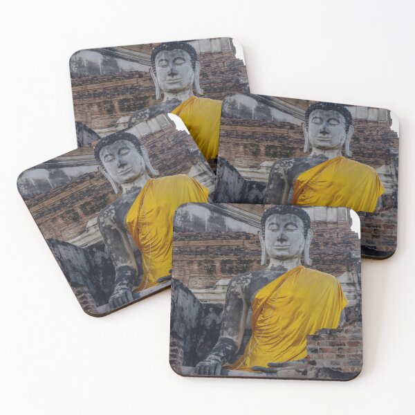 Item preview, Buddha statue in Ayutthaya designed and sold by pietrofoto.