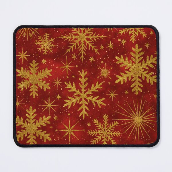 Item preview, Golden Snowflakes – Elegant Christmas Design designed and sold by Knightofartx25.