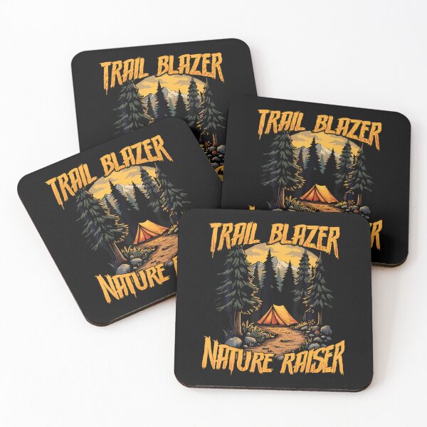 Item preview, Trail Blazer Nature Raiser Hiking Camping designed and sold by ToriKarla.
