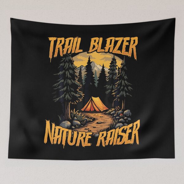 Item preview, Trail Blazer Nature Raiser Hiking Camping designed and sold by ToriKarla.
