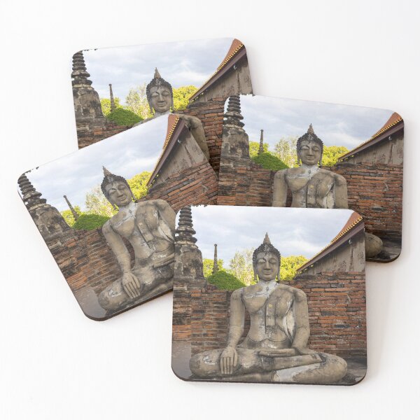 Item preview, Ancient buddha statye in Ayutthaya designed and sold by pietrofoto.