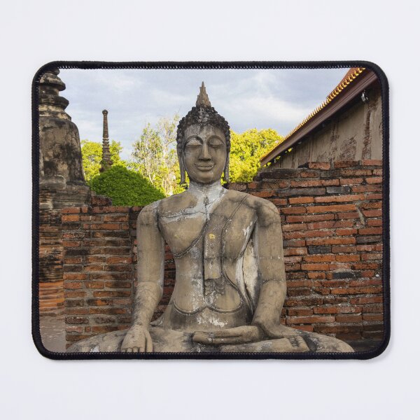 Item preview, Ancient buddha statye in Ayutthaya designed and sold by pietrofoto.