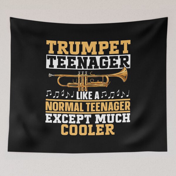 Item preview, Trumpet Musical Instrument Trumpeter Trumpet Teenager designed and sold by DeannaAntoin.