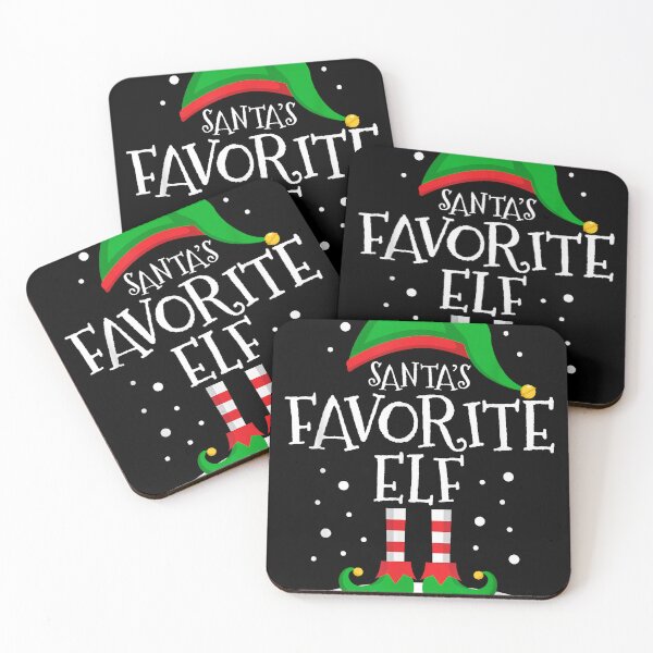 Item preview, Santa's Favorite Elf - Funny Christmas Design designed and sold by Camvintat93.