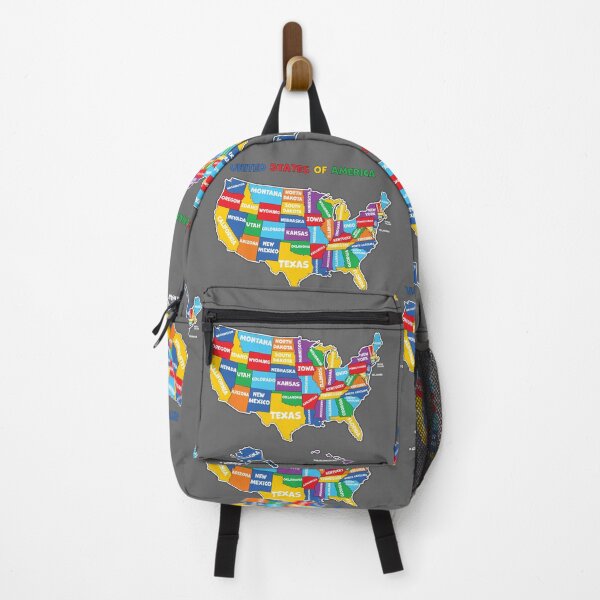 Item preview, Colorful USA States Map – Educational & Patriotic Design designed and sold by mashmosh.