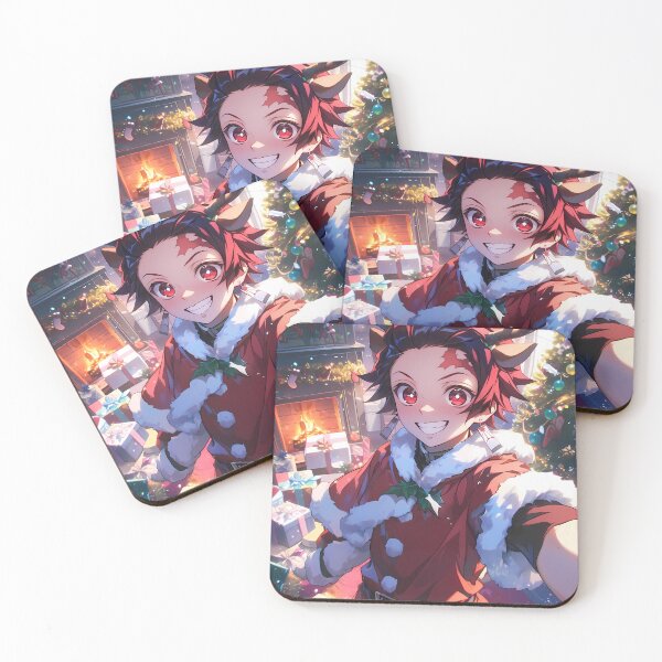 Item preview, Demon Tanjiro Kamado Christmas Joyful Anime Holiday Warm Winter Festive Indoor Glow designed and sold by HumbertoValveno.