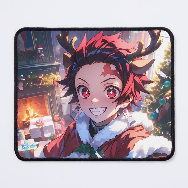 Item preview, Demon Tanjiro Kamado Christmas Joyful Anime Holiday Warm Winter Festive Indoor Glow designed and sold by HumbertoValveno.