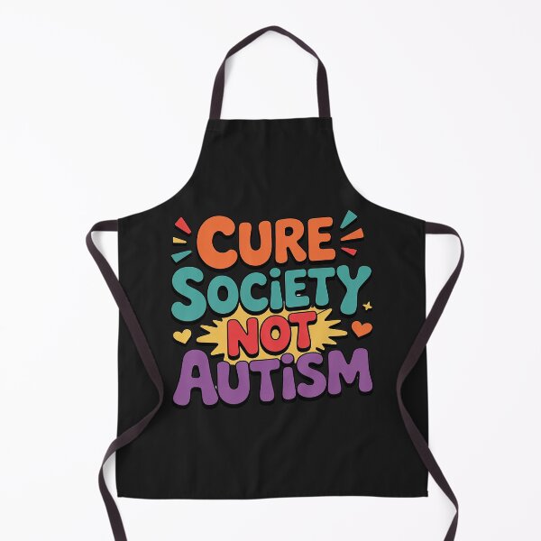 Item preview, Cure society not autism awareness day championing acceptance designed and sold by procionartss.