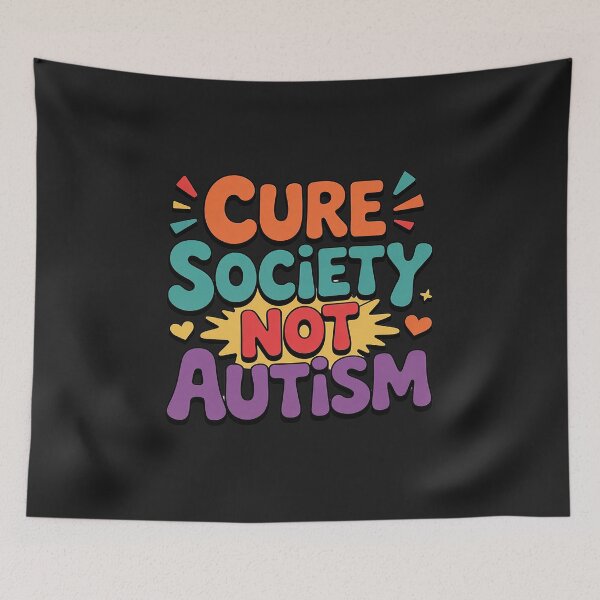 Item preview, Cure society not autism awareness day championing acceptance designed and sold by procionartss.