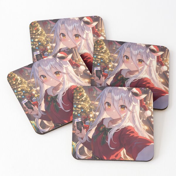 Item preview, Shiro Christmas Anime No Game No Life Festive Lights Cozy Warm Holiday Magic designed and sold by HumbertoValveno.