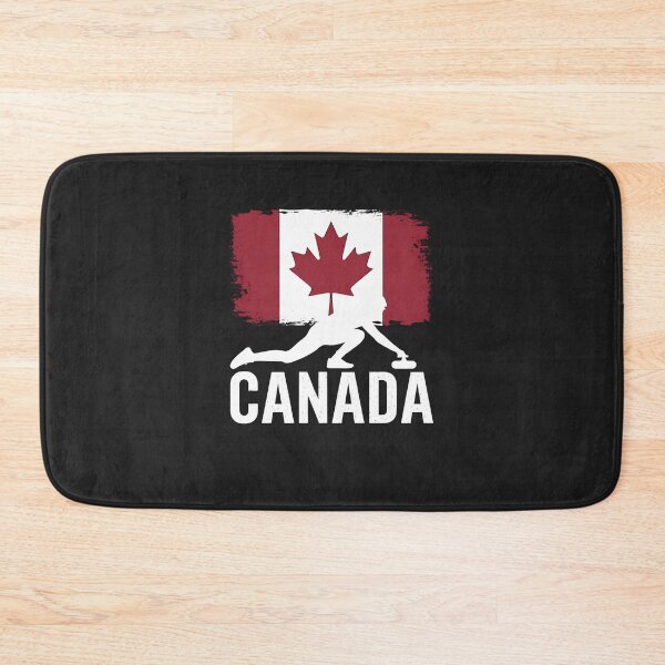 Artikelvorschau, Curling Kanada Flagge Stolz Urlaub Reisen Kanadisches Geschenk entworfen und verkauft von procionartss.