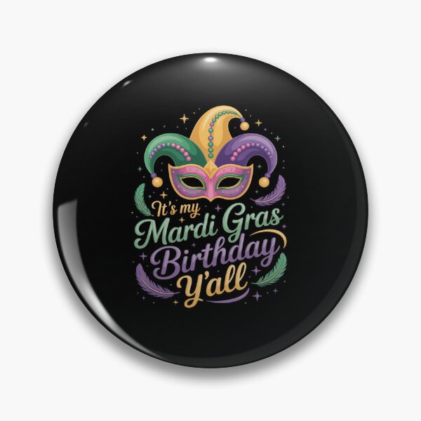 Item preview, Its My Mardi Gras Birthday Yall Celebration Gift Mardi Gras designed and sold by catsdothingz.