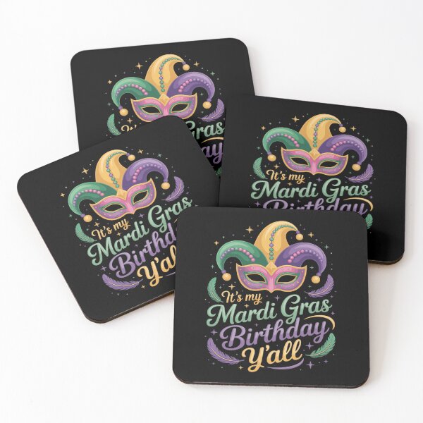 Item preview, Its My Mardi Gras Birthday Yall Celebration Gift Mardi Gras designed and sold by catsdothingz.
