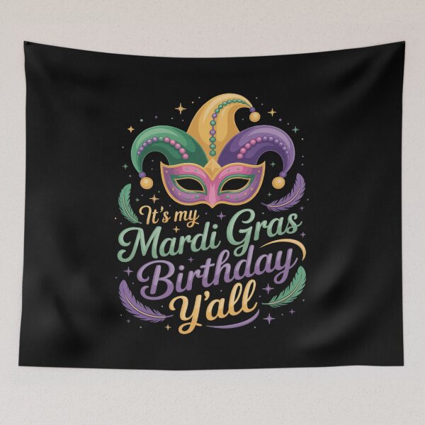 Item preview, Its My Mardi Gras Birthday Yall Celebration Gift Mardi Gras designed and sold by catsdothingz.