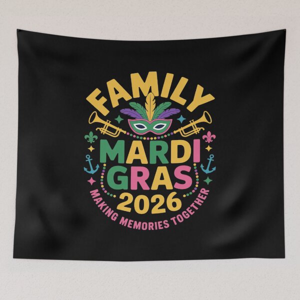 Item preview, Family Mardi Gras 2026 Trip Orleans Family designed and sold by NetoGalaxy.