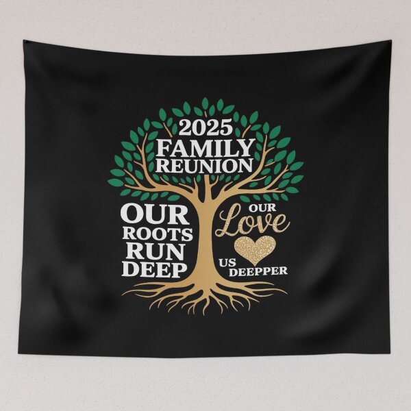 Item preview, Family Reunion 2025 Our Roots Run Deep Our Love Runs Deeper designed and sold by NetoGalaxy.