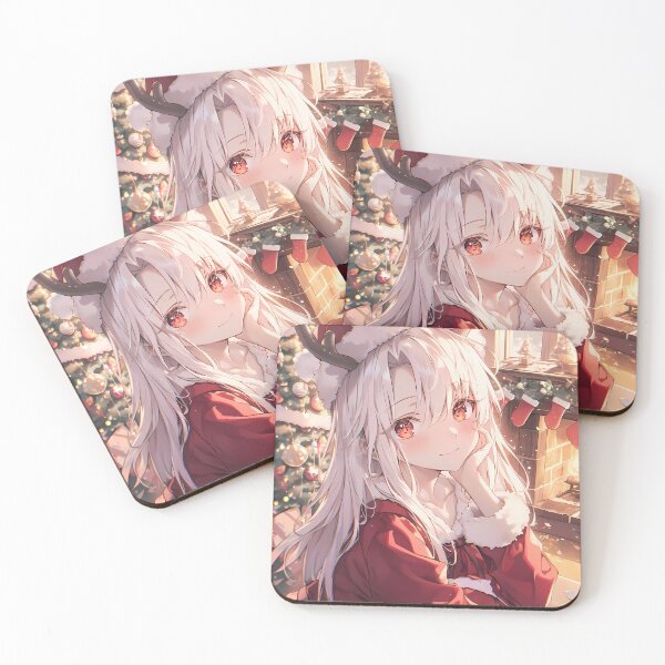 Item preview, Christmas Illyasviel Von Einzbern Fate Stay Night Anime Girl Warm Holiday designed and sold by HumbertoValveno.