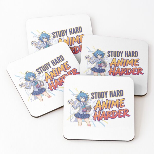 Item preview, Estudia mucho Anime Más duro Otaku Estudiante Gamer Manga Colegiala designed and sold by ArtByYunus.