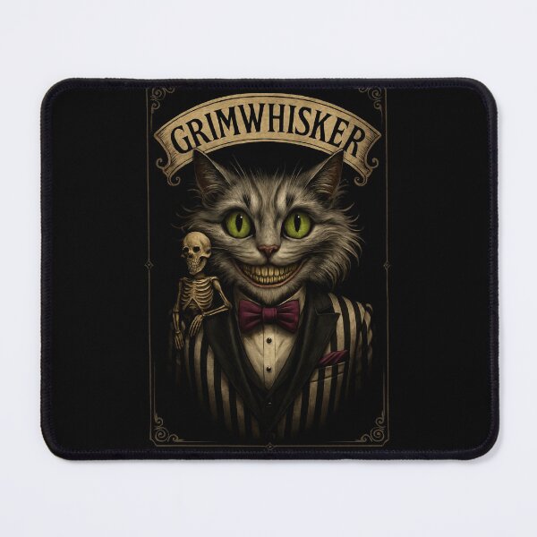 Item preview, Grim Whisker designed and sold by Cats and Other Things.