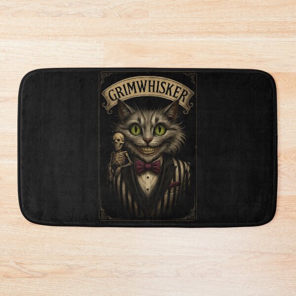 Item preview, Grim Whisker designed and sold by Cats and Other Things.